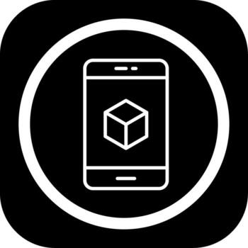 d App Application Focused UI Design vector