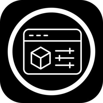 canalla simplificado Delgado línea marca vector