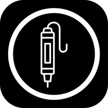 3d bolígrafo hecho a mano usuario interfaz símbolo vector