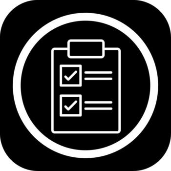 List Sharp Edge Style Visual vector