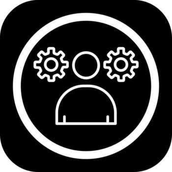 Human Resources Application Focused UI Design vector