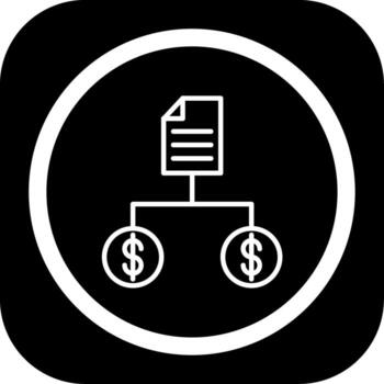 estructurado datos interactivo estilo símbolo vector