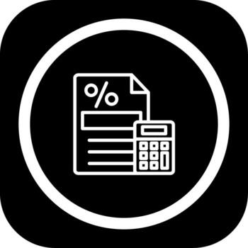 Accounting Vivid Application UI Element vector