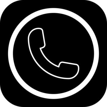 Phone Clean Frame Design Object vector