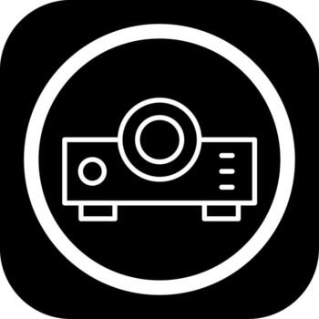 proyector futurista usuario interfaz marca vector