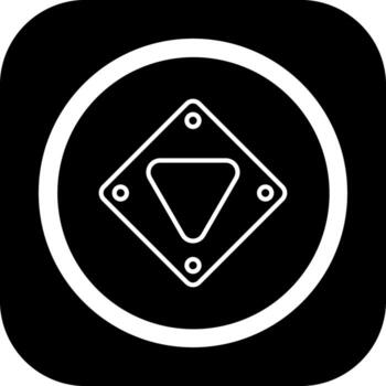 Give Way App Based Graphic Design vector