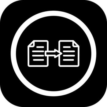 File Transfer Abstract User Interface Visual vector