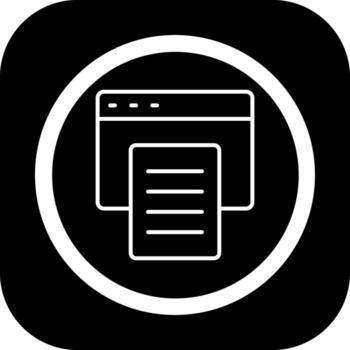 Writing Digital Application Concept Design vector