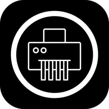 Shredder Sharp Edge Style Visual vector