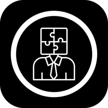 rompecabezas codificado usuario interfaz símbolo vector