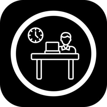 Busy Three Dimensional Interface Shape vector