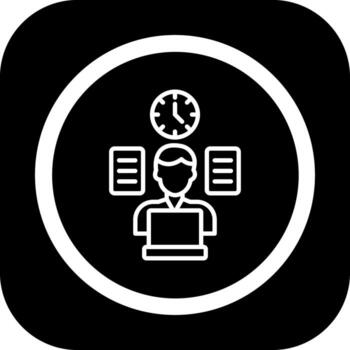 Multitasking Modern Color Based Symbol vector