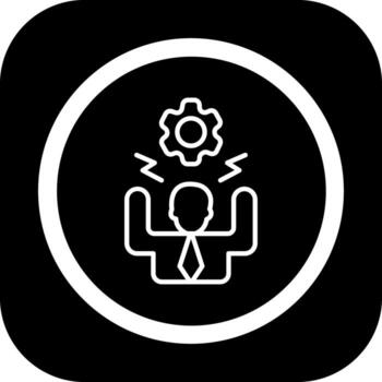 Overwork Iconic Line Based Form vector