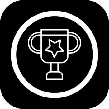 trofeo codificado usuario interfaz símbolo vector