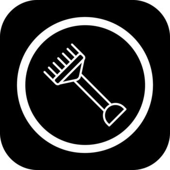 Rake Sharp Edge Style Visual vector