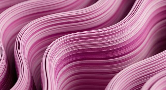 Elegant Pink Wavy Striped Abstract Background Texture with Flowing Magenta Lines Dynamic Modern Design for Branding Digital Art photo