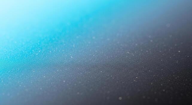 Abstract Blue and Gray Gradient Background with Subtle Glitter Sparkle and Bokeh Effect photo