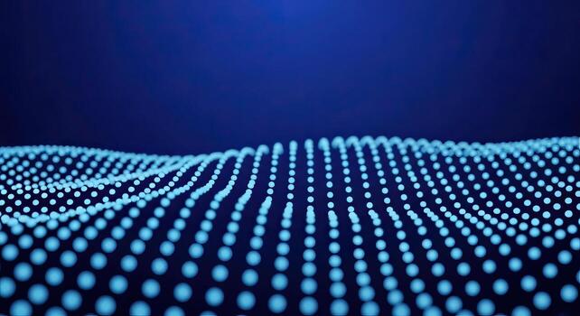 resumen azul digital ola antecedentes futurista tecnología grande datos red artificial inteligencia y Internet comunicación concepto foto