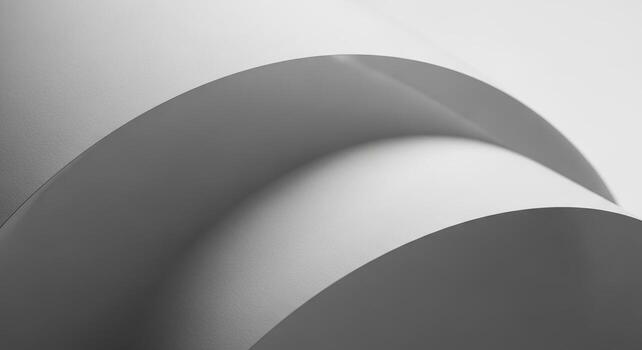 Minimalist White Paper Curves Abstract Background for Web Design and Presentation Templates photo