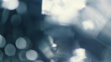 Modern abstract background with blurred sparkling light effects creates a sense of movement and depth, ideal for technology or futuristic themes video