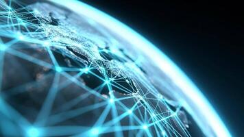 explorando global conectividade através avançado rede tecnologia e digital sistemas video