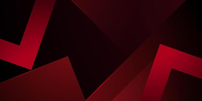 resumen oscuro rojo superposición triángulo modelo antecedentes. futurista rojo bandera antecedentes. vector