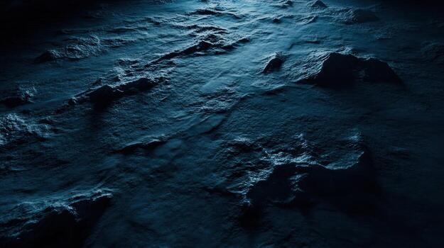Dark, textured landscape photo