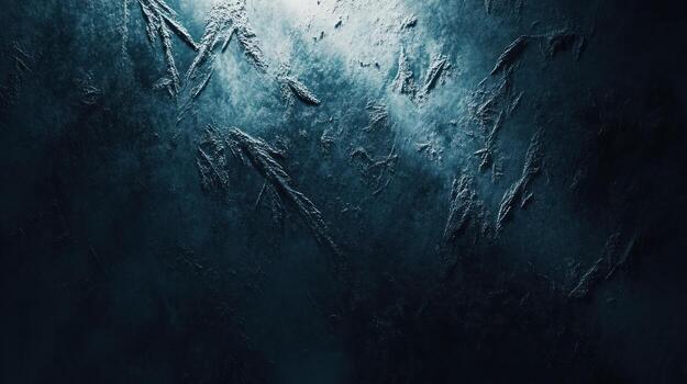 Abstract textured dark teal surface with light accents photo