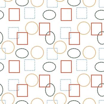 fronteras labor de retazos sin costura modelo. linda ornamento enmarcado repetir antecedentes. geométrico elementos, fronteras, marcos vector