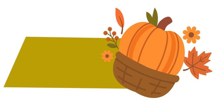 resumen otoño hojas modelo con suave calentar plano color vector