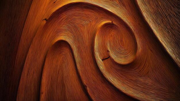 swirling pattern of wood grain texture decorative background photo