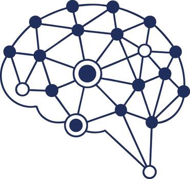 Unlock brilliant ideas using this mind map illustration, perfect for sparking innovation and creative problem solving in business presentations and marketing vector