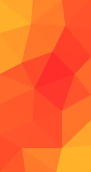 Orange Red geometric triangular low poly style gradient illustration graphic background vector