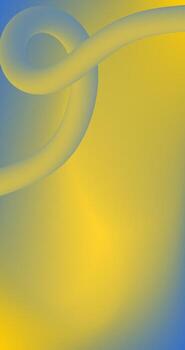Copiar espacio resumen antecedentes con suave ondulado líneas en amarillo y azul colores degradado diseño vector