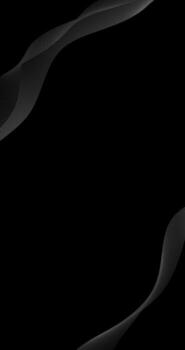 Abstract Gradient wave on black background illustration Vertical orientation vector