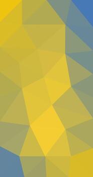 Yellow Triangular low poly mosaic pattern background polygonal texture illustration graphic Origami style vector