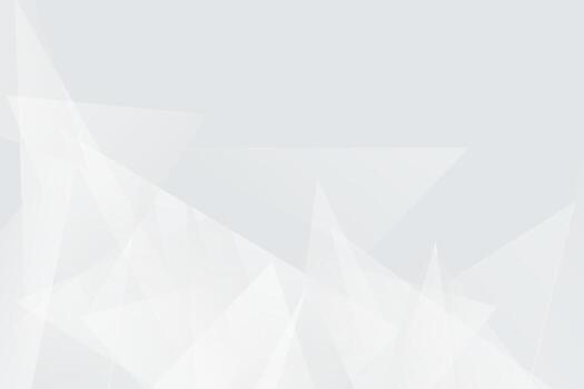 Modern abstract geometric white gray triangle pattern background design vector