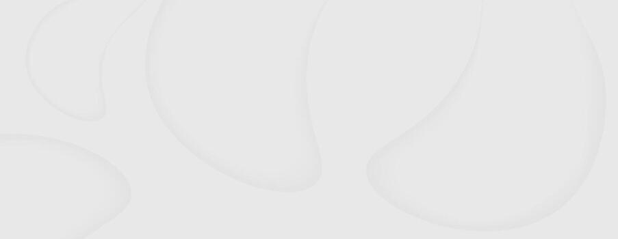 Soft white abstract shapes background light grey minimalist vector