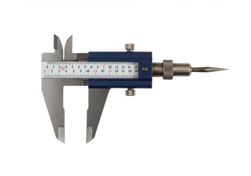 Precision Measuring Tool - Digital Caliper with Sharp Point for Accurate Measurements. photo