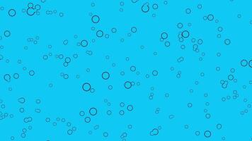 Mesmerizing circle bubble animation with glowing effects and smooth transitions video