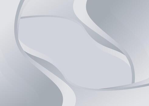 Grayscale backdrop shape design or Black and white background gradient wave vector