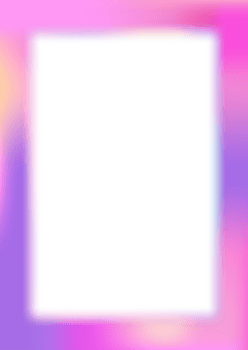 lutning ram med suddig gräns. abstrakt rosa och ljus blå design. söt lysande mall. modern flickaktigt minimal rektangel bakgrund för banderoller och posters png