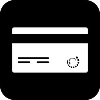 Square Card 2 Icon, simple line for UI UX design. Symbol for website and mobile app interface and navigation button vector