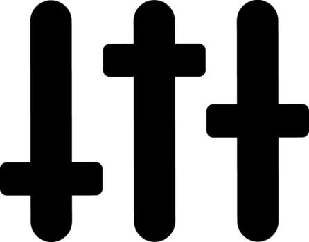 Mixed Black Square Icon, simple line for UI UX design. Symbol for website and mobile app interface and navigation button vector