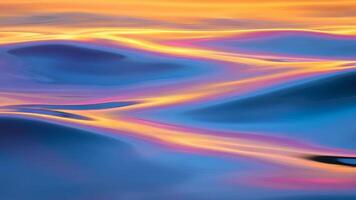 resumen fluido olas holográfico antecedentes lazo video