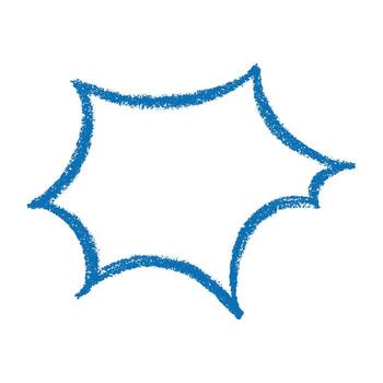 Hand drawn speech bubble Blank empty message box Textbox frame for banners, price tags, stickers, design label new cloud vector