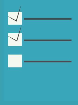 Science Lab Element in Flat Design. Isolated on White Background vector