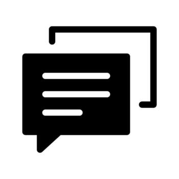 Message illustration on white background vector