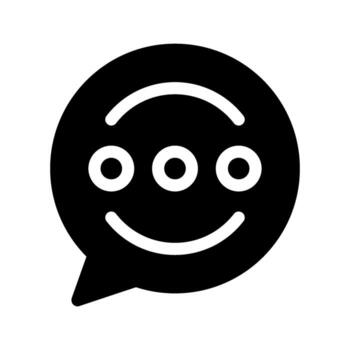 Message Icon illustration white background vector