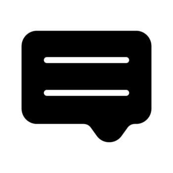 Message Icon. illustration on white background vector